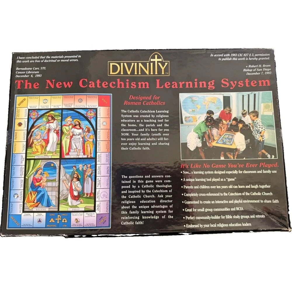 DIVINITY,The New Catholic Catechism Learning System Game